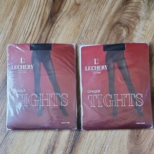 Opaque Tights - Black